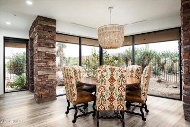 This home was reimagined by the talented designer, Betty Duff on Desert Mountain Club - Apache Golf Course in Arizona - for sale on GolfHomes.com, golf home, golf lot