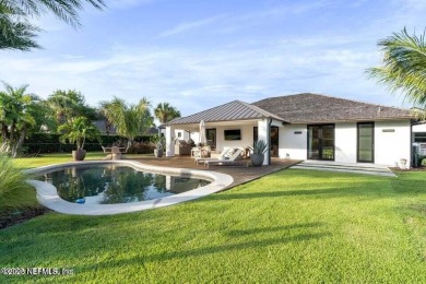 Welcome home to this STUNNING contemporary 5-bedroom and 4 on Ponte Vedra Inn and Club - Lagoon in Florida - for sale on GolfHomes.com, golf home, golf lot