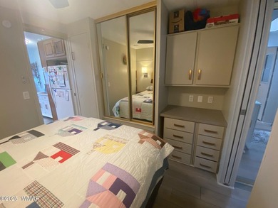 This rare gold course view, remodeled park model has everything on Juniper Ridge R.V. Golf Resort in Arizona - for sale on GolfHomes.com, golf home, golf lot