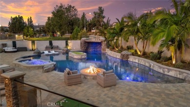 This home is a showstopper, set at the end of a culdesac on on Yorba Linda Country Club in California - for sale on GolfHomes.com, golf home, golf lot