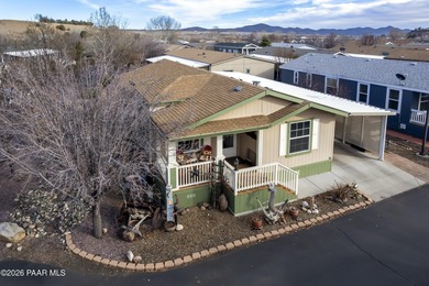 Fabulous 1500 Square Foot, 2010 CAVCO Double Wide in Highly on Prescott Golf and Country Club in Arizona - for sale on GolfHomes.com, golf home, golf lot