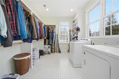 This thoughtfully designed farmhouse blends timeless character on Fords Colony Country Club in Virginia - for sale on GolfHomes.com, golf home, golf lot