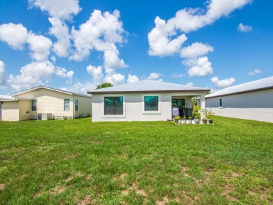 Step into this 2023 Newly Built home on a Land Lease for $831 a on Spanish Lakes Fairways in Florida - for sale on GolfHomes.com, golf home, golf lot