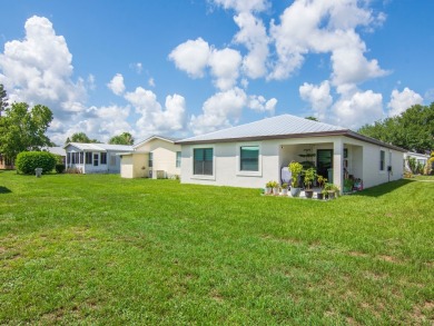 Step into this 2023 Newly Built home on a Land Lease for $831 a on Spanish Lakes Fairways in Florida - for sale on GolfHomes.com, golf home, golf lot