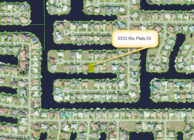 Beautiful sailboat waterfront lot in Punta Gorda Isles minutes on Saint Andrews South Golf Club in Florida - for sale on GolfHomes.com, golf home, golf lot