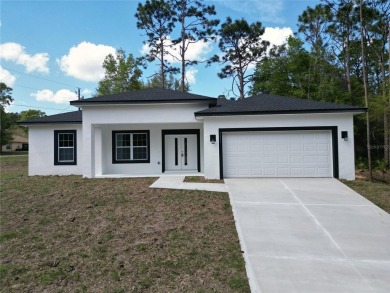 GREAT CORNER LOT, BRAND-NEW CONSTRUCTION, MOVE-IN READY! on Citrus Springs Country Club in Florida - for sale on GolfHomes.com, golf home, golf lot