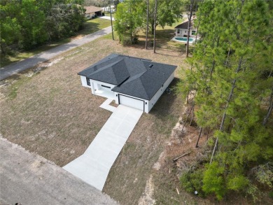 GREAT CORNER LOT, BRAND-NEW CONSTRUCTION, MOVE-IN READY! on Citrus Springs Country Club in Florida - for sale on GolfHomes.com, golf home, golf lot