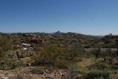 Stunning hillside home site gently sloping in the premier on Eagle Mountain Golf Club in Arizona - for sale on GolfHomes.com, golf home, golf lot