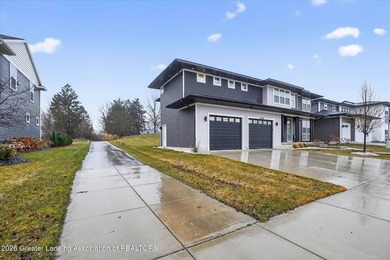 Incredible, highly upgraded two story home - The Woodbury Modern on  in Michigan - for sale on GolfHomes.com, golf home, golf lot