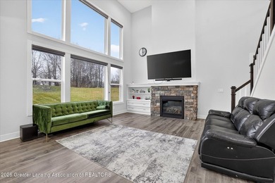 Incredible, highly upgraded two story home - The Woodbury Modern on  in Michigan - for sale on GolfHomes.com, golf home, golf lot