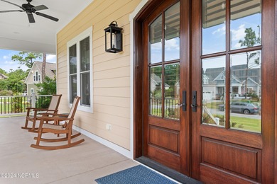 A 3-car garage and over $30K of privacy landscaping make this a on Members Club At St. James Plantation in North Carolina - for sale on GolfHomes.com, golf home, golf lot