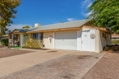 Introducing a charming 3-bedroom gem in the active adult Sun on Sun City South Golf Course in Arizona - for sale on GolfHomes.com, golf home, golf lot