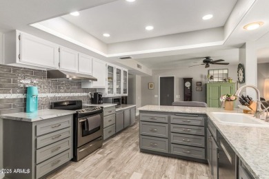 This beautifully updated golf course home has been cared for on Union Hills Country Club in Arizona - for sale on GolfHomes.com, golf home, golf lot