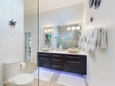 Welcome to your dream home. New roof 2024, Hot water heater 2022 on New Smyrna Beach Golf Course in Florida - for sale on GolfHomes.com, golf home, golf lot