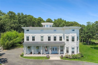 Escape to paradise at this stunning waterfront home nestled on 8 on North Fork Country Club in New York - for sale on GolfHomes.com, golf home, golf lot