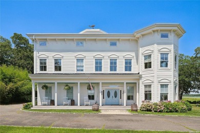 Escape to paradise at this stunning waterfront home nestled on 8 on North Fork Country Club in New York - for sale on GolfHomes.com, golf home, golf lot