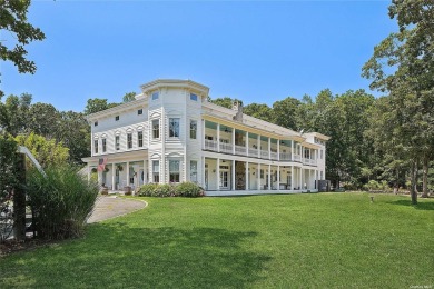 Escape to paradise at this stunning waterfront home nestled on 8 on North Fork Country Club in New York - for sale on GolfHomes.com, golf home, golf lot