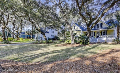 Nestled on a quiet street beneath stunning live oaks, this on The Golf Club at Pleasant Point Plantation in South Carolina - for sale on GolfHomes.com, golf home, golf lot