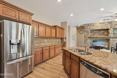 Welcome to this beautifully maintained single-level home tucked on Estrella Mountain Ranch Golf Course in Arizona - for sale on GolfHomes.com, golf home, golf lot