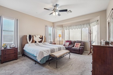 Welcome to this beautifully maintained single-level home tucked on Estrella Mountain Ranch Golf Course in Arizona - for sale on GolfHomes.com, golf home, golf lot