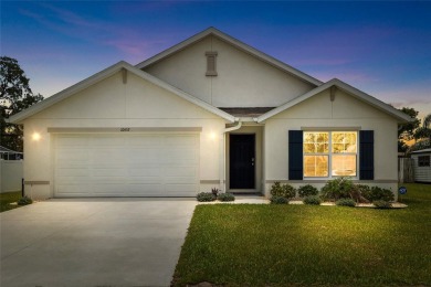 Welcome to this 2023 DR Horton SMART Home, ideally located in on Oak Hills Country Club in Florida - for sale on GolfHomes.com, golf home, golf lot