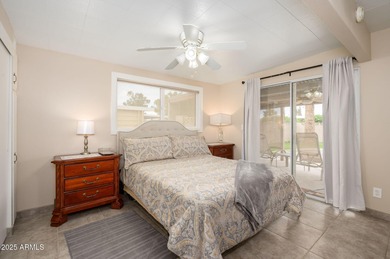 Beautiful 2BR/2BA affixed stucco mobile home with 1716 sf of on Sun Lakes Country Club in Arizona - for sale on GolfHomes.com, golf home, golf lot