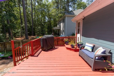 Charming home in the gated Woodlake community!  Situated on a on Woodlake Country Club in North Carolina - for sale on GolfHomes.com, golf home, golf lot