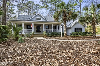Don't miss this stunning home that's undergone a total facelift on Callawassie Island Club in South Carolina - for sale on GolfHomes.com, golf home, golf lot