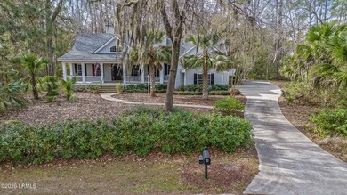 Don't miss this stunning home that's undergone a total facelift on Callawassie Island Club in South Carolina - for sale on GolfHomes.com, golf home, golf lot