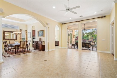 Beautiful 3BR home perfectly positioned on a Private, tropical on Oak Harbor Country Club in Florida - for sale on GolfHomes.com, golf home, golf lot