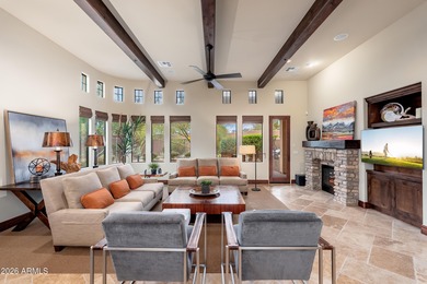 Sophisticated lock-and-leave living in an amenity-rich enclave on The Country Club At DC Ranch in Arizona - for sale on GolfHomes.com, golf home, golf lot