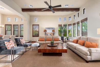 Sophisticated lock-and-leave living in an amenity-rich enclave on The Country Club At DC Ranch in Arizona - for sale on GolfHomes.com, golf home, golf lot