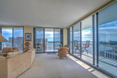 Don't miss the breathtaking views from this 22nd floor T-43 on North Palm Beach Country Club in Florida - for sale on GolfHomes.com, golf home, golf lot