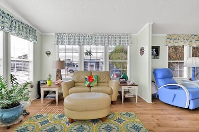 So so CUTE and SUPER Clean. ROOF & AC: 2018. Enjoy this adorable on Barefoot Bay Golf Course in Florida - for sale on GolfHomes.com, golf home, golf lot