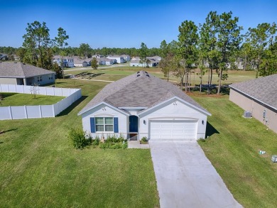 Welcome to this beautifully crafted, nearly brand-new home on Lake Diamond Golf and Country Club in Florida - for sale on GolfHomes.com, golf home, golf lot