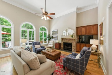 Welcome to 137 Forked Pine Court - a custom-built luxury home on The Preserve At Jordan Lake Golf Club in North Carolina - for sale on GolfHomes.com, golf home, golf lot