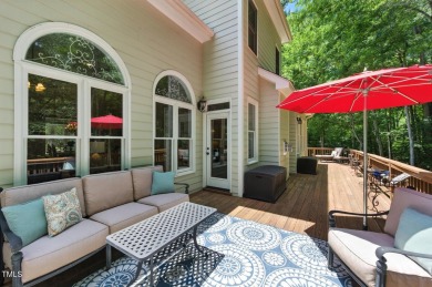 Welcome to 137 Forked Pine Court - a custom-built luxury home on The Preserve At Jordan Lake Golf Club in North Carolina - for sale on GolfHomes.com, golf home, golf lot