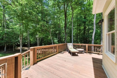 Welcome to 137 Forked Pine Court - a custom-built luxury home on The Preserve At Jordan Lake Golf Club in North Carolina - for sale on GolfHomes.com, golf home, golf lot