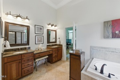 Welcome to 137 Forked Pine Court - a custom-built luxury home on The Preserve At Jordan Lake Golf Club in North Carolina - for sale on GolfHomes.com, golf home, golf lot