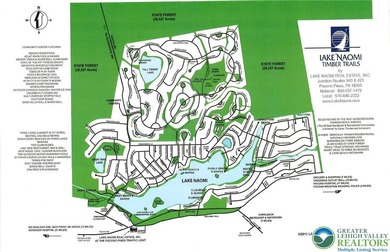 Experience lake living and year around amenities in the heart of on Lake Naomi Timber Trails Golf Club in Pennsylvania - for sale on GolfHomes.com, golf home, golf lot
