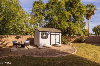 Welcome to this stunning home with a new AC in 2022, paid off on Seville Golf and Country Club in Arizona - for sale on GolfHomes.com, golf home, golf lot