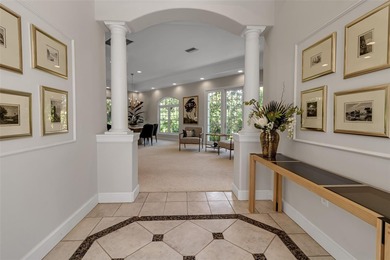 Although built in the 20th century, this home looks as authentic on The Oaks Club in Florida - for sale on GolfHomes.com, golf home, golf lot