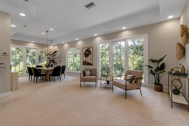 Although built in the 20th century, this home looks as authentic on The Oaks Club in Florida - for sale on GolfHomes.com, golf home, golf lot