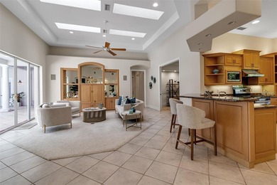 Although built in the 20th century, this home looks as authentic on The Oaks Club in Florida - for sale on GolfHomes.com, golf home, golf lot