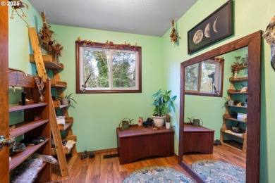 Custom built 4BD, 2BA Home nestled on 1 acre with Golf Course on Alderbrook Golf Course in Oregon - for sale on GolfHomes.com, golf home, golf lot