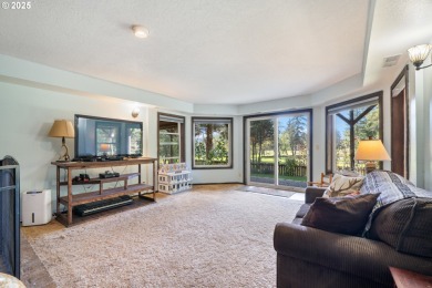 Custom built 4BD, 2BA Home nestled on 1 acre with Golf Course on Alderbrook Golf Course in Oregon - for sale on GolfHomes.com, golf home, golf lot