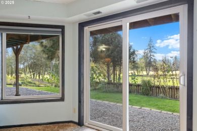 Custom built 4BD, 2BA Home nestled on 1 acre with Golf Course on Alderbrook Golf Course in Oregon - for sale on GolfHomes.com, golf home, golf lot