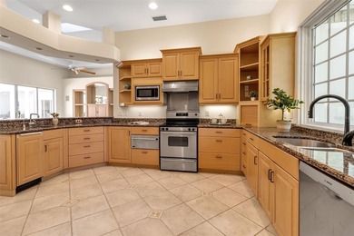 Although built in the 20th century, this home looks as authentic on The Oaks Club in Florida - for sale on GolfHomes.com, golf home, golf lot