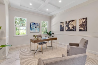 Although built in the 20th century, this home looks as authentic on The Oaks Club in Florida - for sale on GolfHomes.com, golf home, golf lot