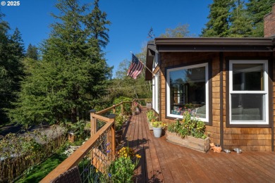Custom built 4BD, 2BA Home nestled on 1 acre with Golf Course on Alderbrook Golf Course in Oregon - for sale on GolfHomes.com, golf home, golf lot